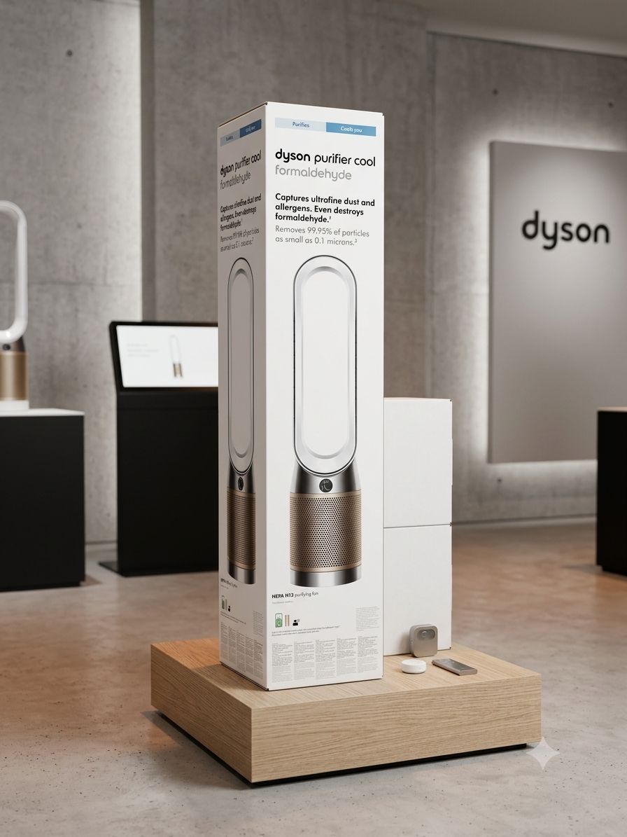 Dyson Purifier Cool Formaldehyde hava temizleyici fan kutu